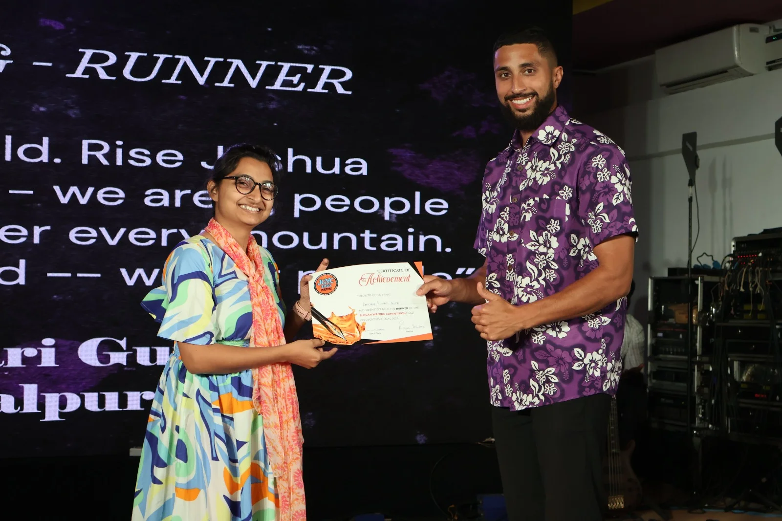 Runner - Kanchan Kumari Gupta from APC, Sambalpur